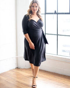 Socialite Sweetheart Wrap Dress