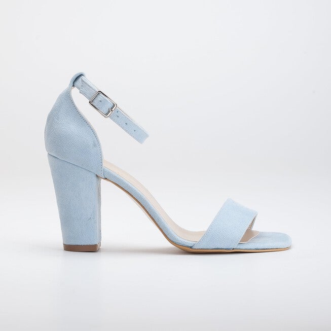 JESS - BLUE SUEDE SANDALS, BLUE / Light Blue, hi-res image number 0