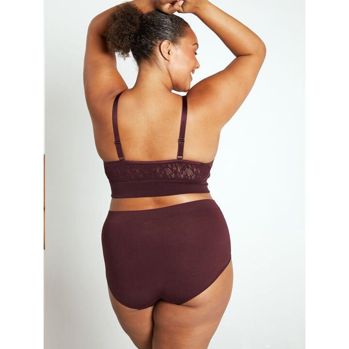 MID V LINED WIRE-FREE BRA, , alternate image number 6