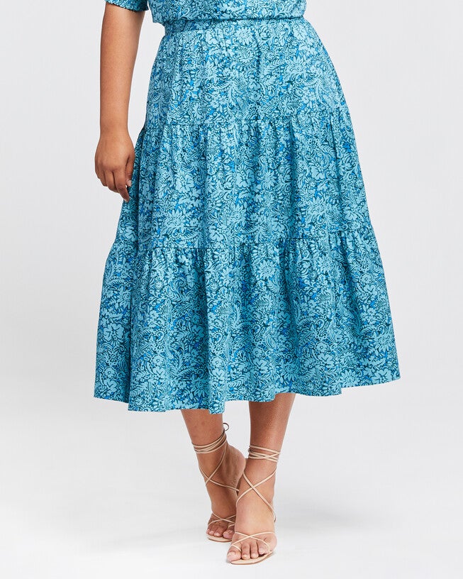 Sorrento Tier Skirt, , alternate image number 5