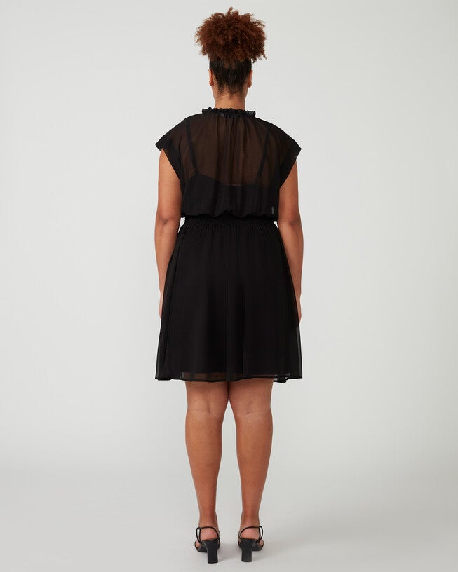 Utah Dress, Black / Black, alternate image number 3