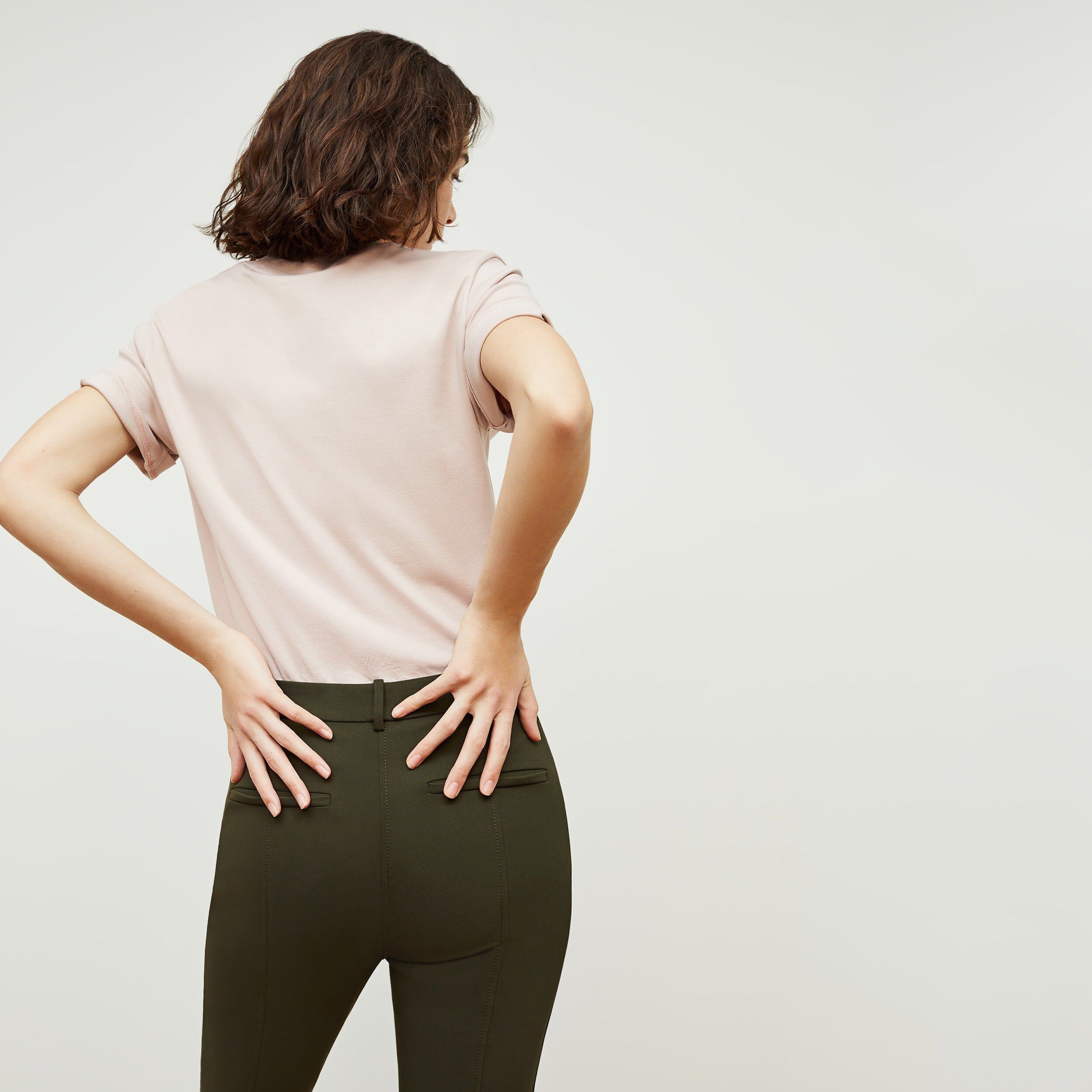 Curie Pant - PowerStretch, Dark Olive / Forest Green, alternate image number 1
