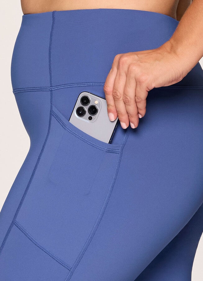 Plus Prime Tech Flex Ultra Hold 7/8 Legging, Cobalt / Cobalt, alternate image number 1