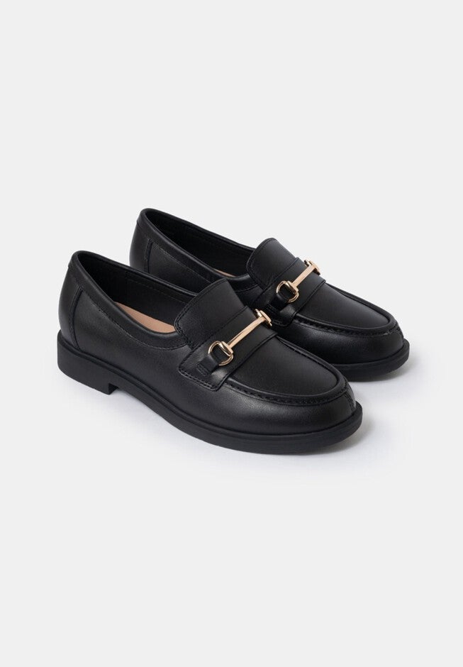 Remy Low Heel Classic Loafers, Black / Black, alternate image number 1