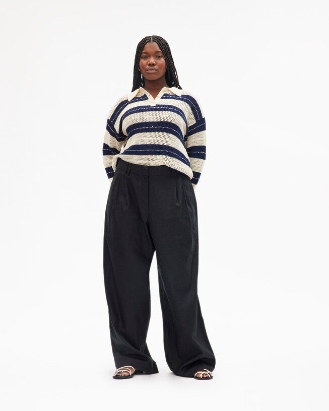 Quinn Sweater, MaritimeBlue Ivory / Navy, hi-res image number 0