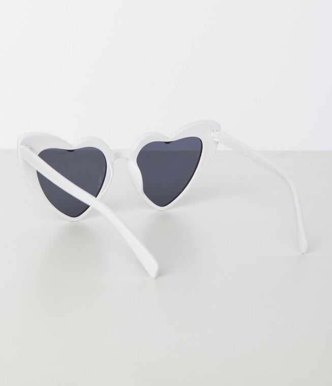 White Heart Sunglasses, , alternate image number 6