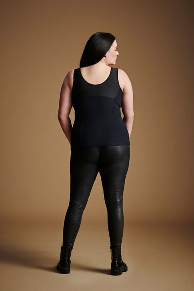 Full Support Bra-Free Top, Black / Black, alternate image number null