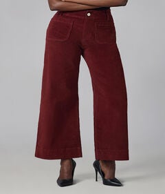 COLETTE-SR High Rise Wide Leg Jeans