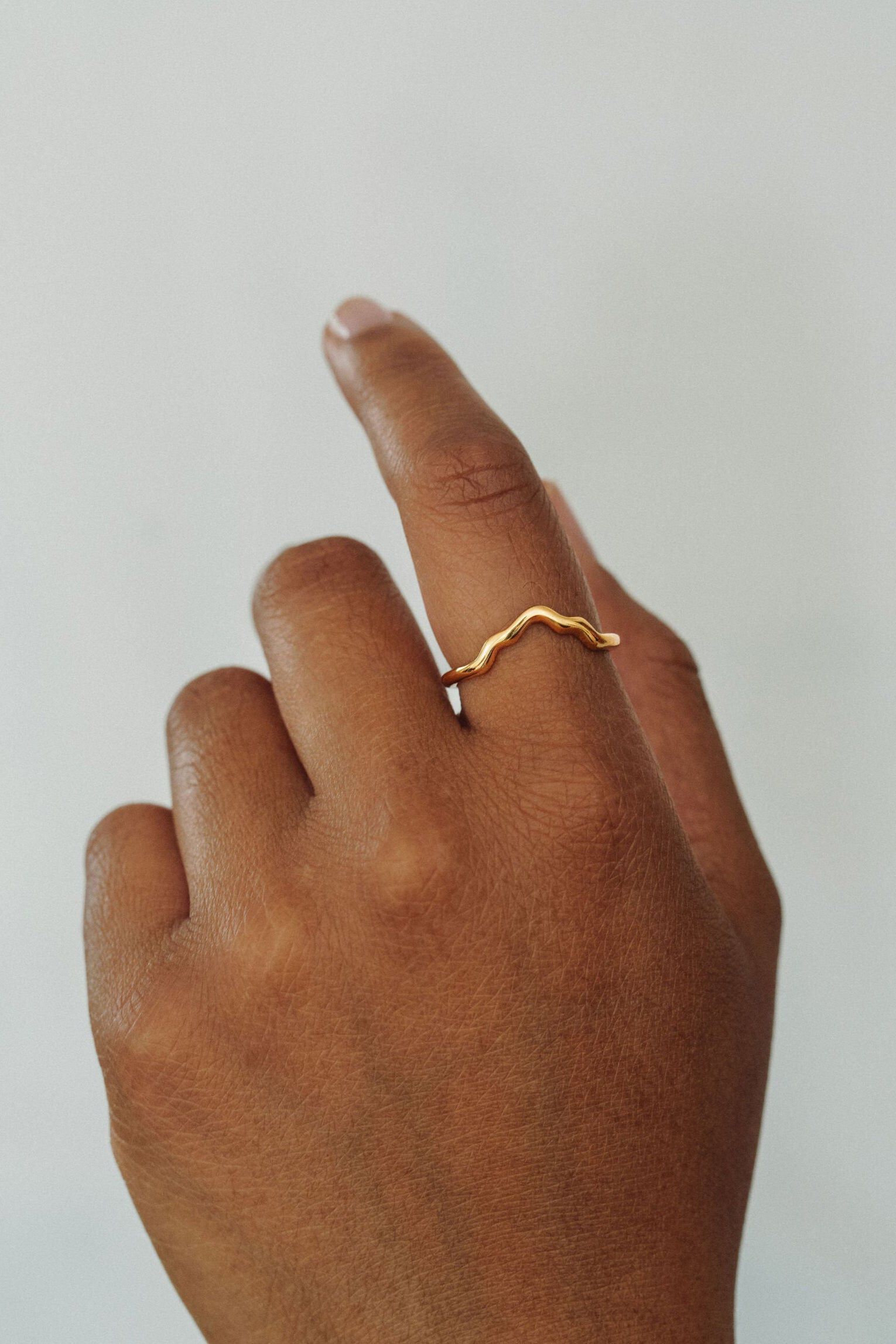 The Hilma Ring | Gold, Gold / Gold, alternate image number 1