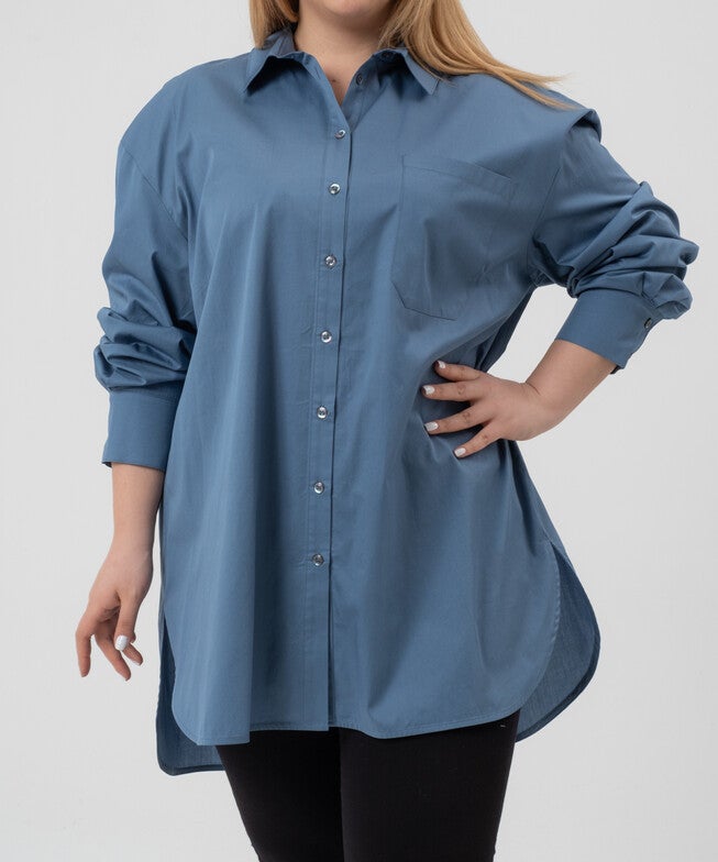 Vivant Tunic, Stellar Blue / Cornflower Blue, alternate image number 1