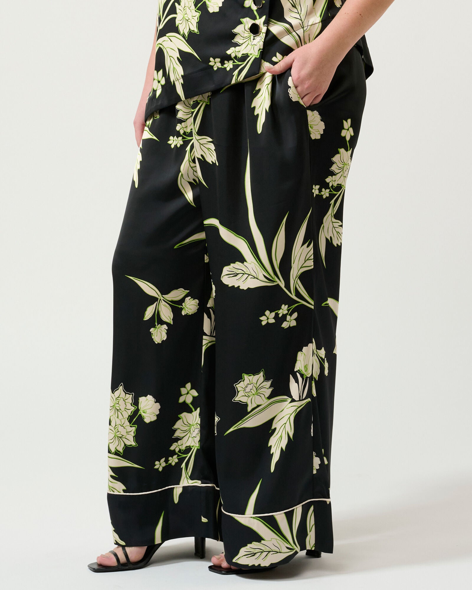 Baia Pant, Print / Black, alternate image number 4