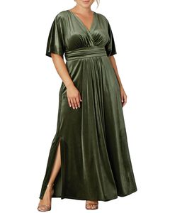Verona Velvet Evening Gown