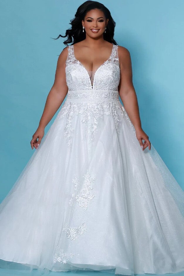 Hazel Wedding Dress, Ivory / Ivory, hi-res image number null