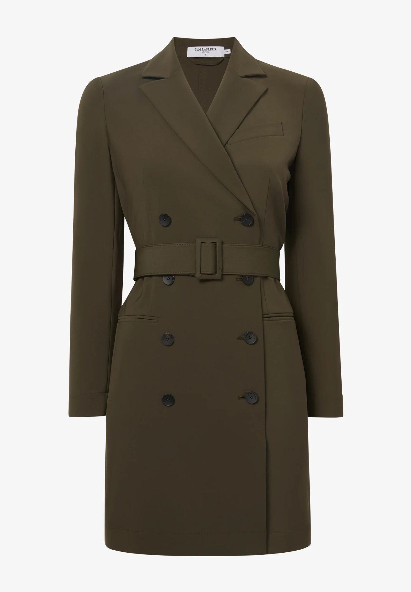 Gwynne Dress - OrigamiTech, Olive / Olive Green, alternate image number 5