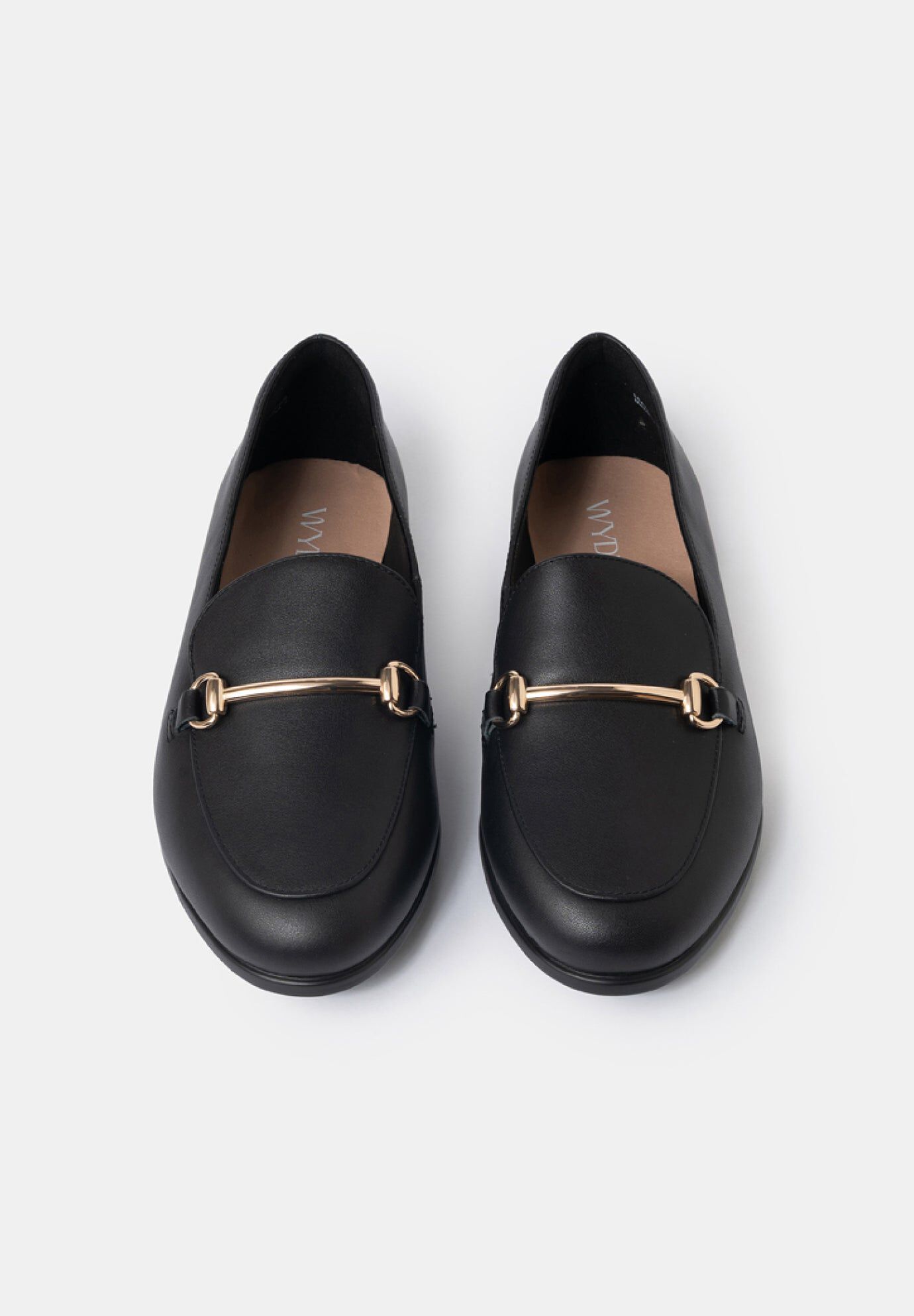 Brooke Flat Loafers, Black / Black, alternate image number 3