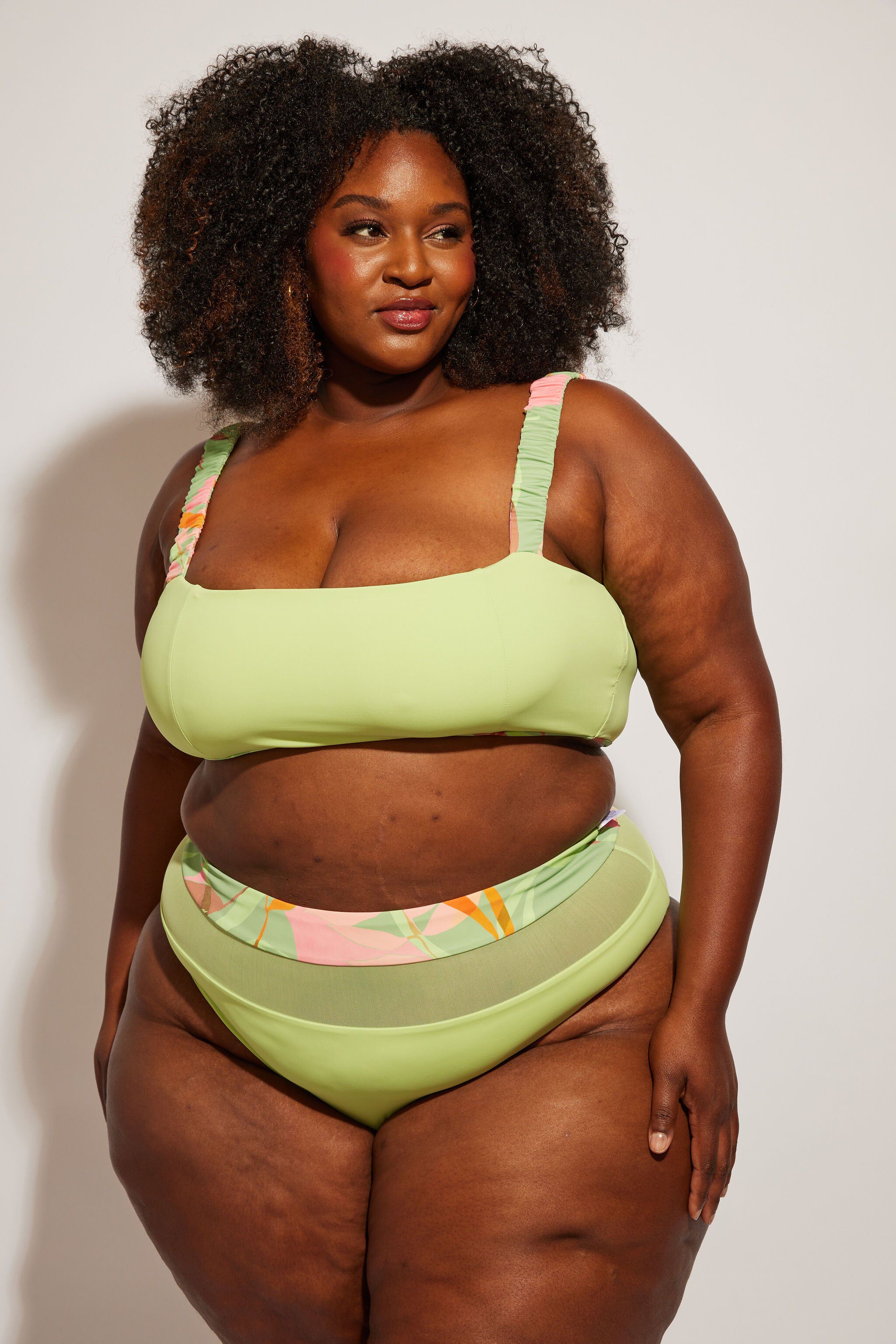 Bay Bottom II, AvocadoBirds of Paradise / Light Green, alternate image number 1