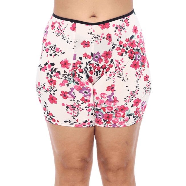 Classic Anti Chafing Shortlette Slipshort, Floral / Red, alternate image number 2