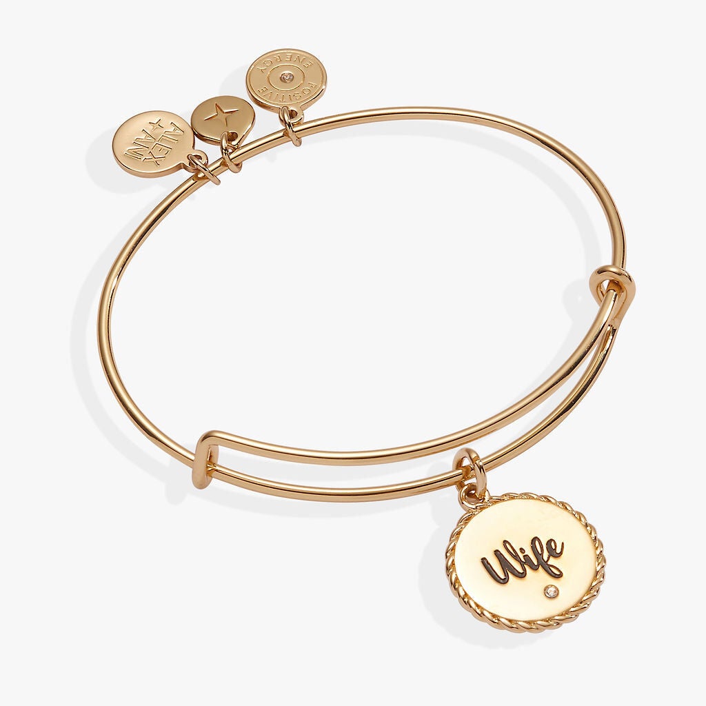 Wife Charm Bangle, Gold / Gold, hi-res image number 0