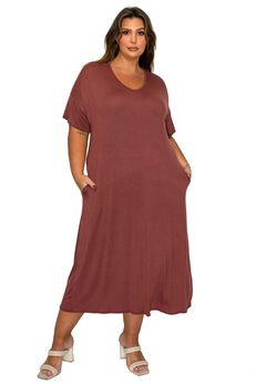 Olivia Pocket Midi Dress