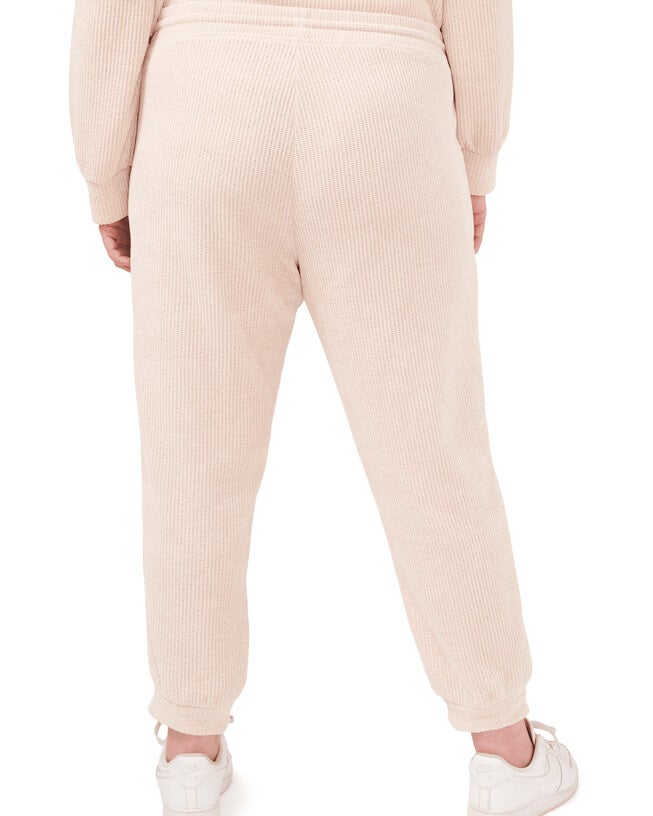 Grace Tassel Tie Jogger, SOFT ECRU / Ivory, alternate image number 1