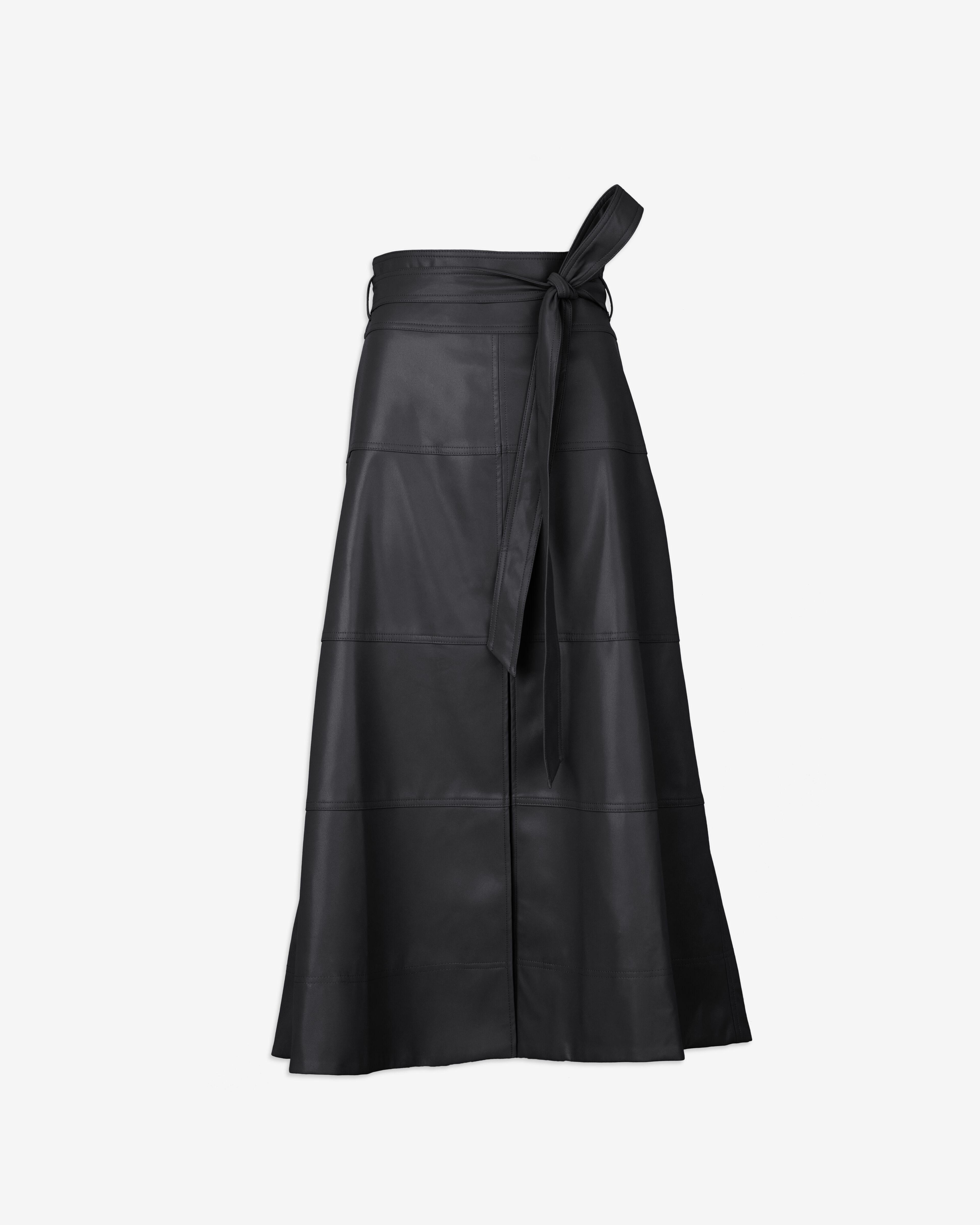Hudson Skirt, BLACK / Black, alternate image number 3