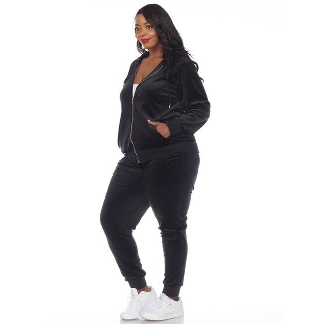2 Piece Velour Track Suit, , alternate image number null