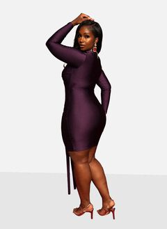 Eve Draped Mini Dress