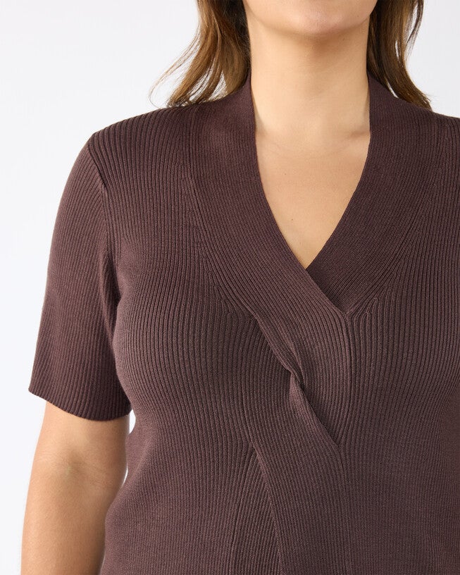 Barony Knit, Java / Brown, alternate image number 4