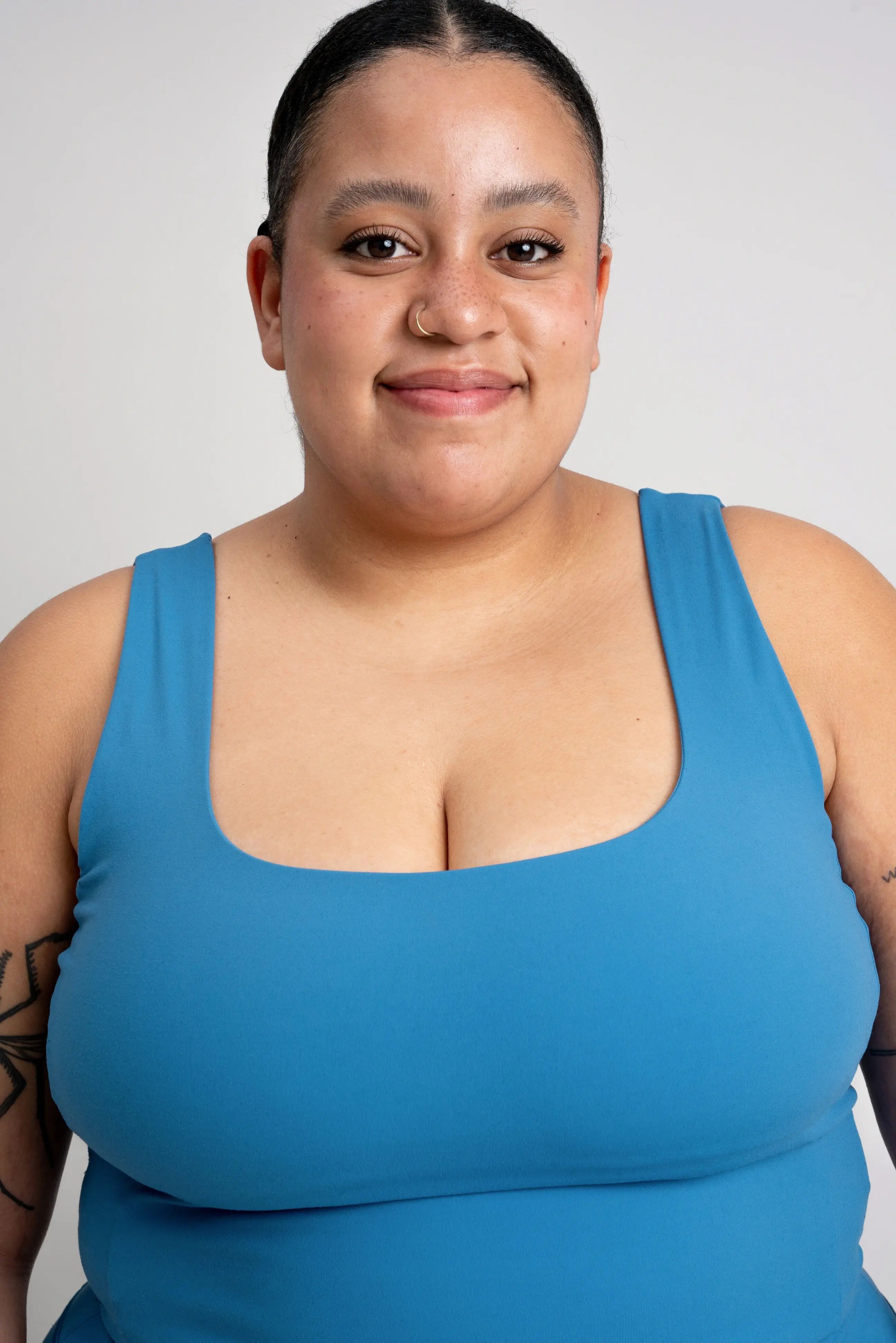 adventure performance tank, high tide / Azure Blue, hi-res image number 0