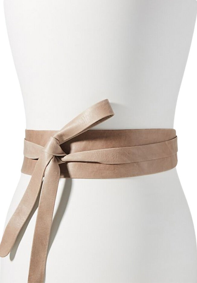 Classic Wrap Belt, Taupe / Taupe, alternate image number 1