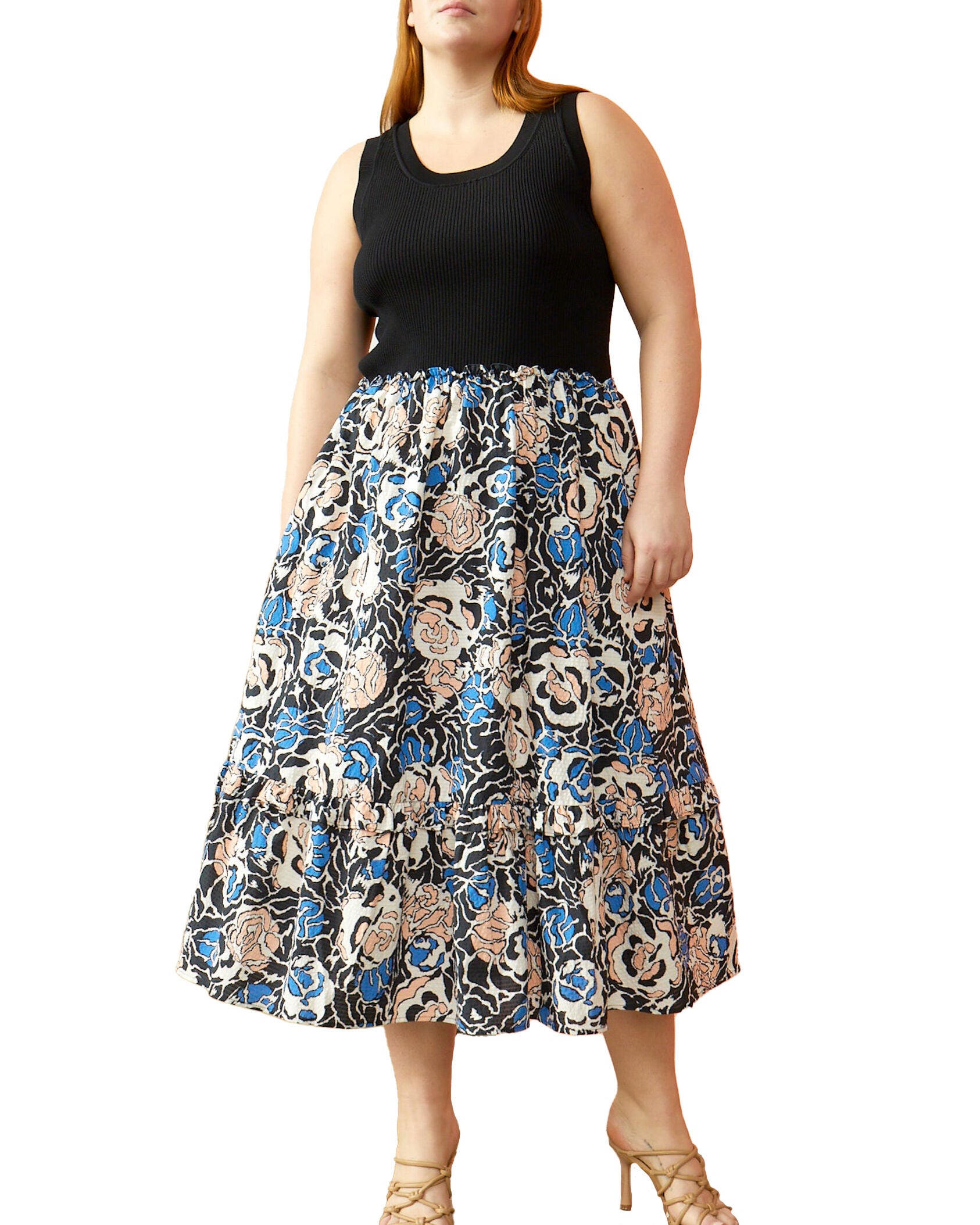 Devon Dress, BLACK MULTI / Black, hi-res image number 0