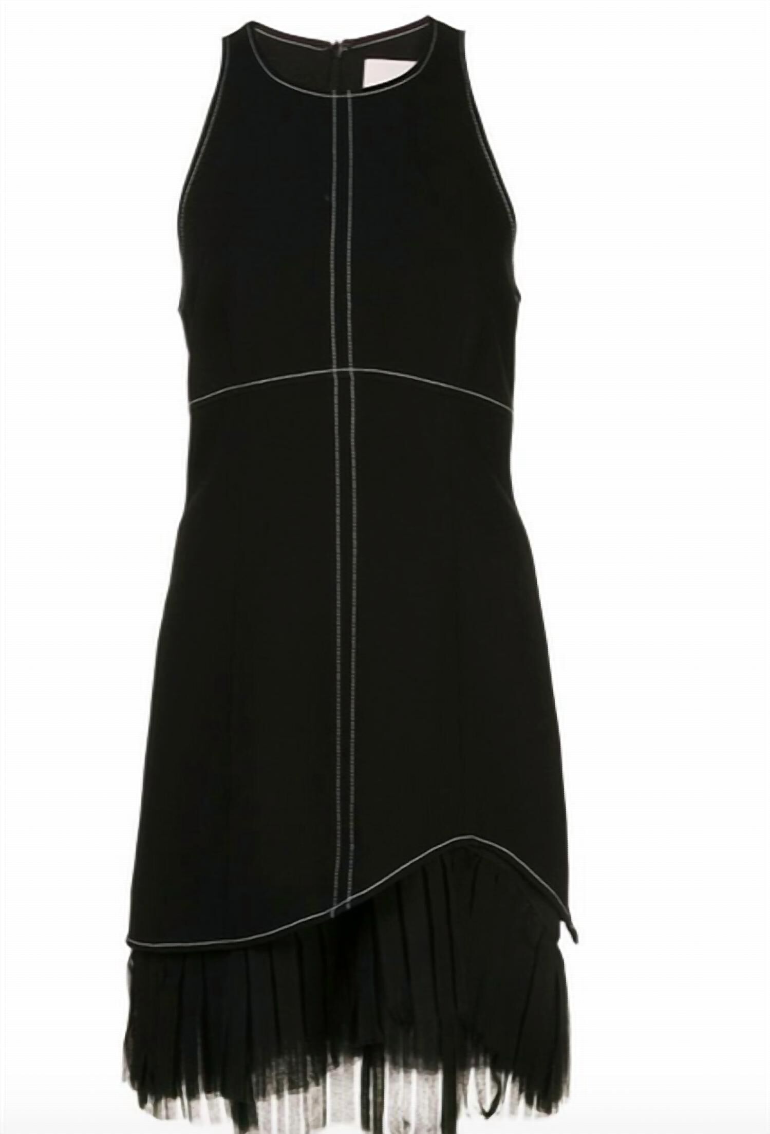CATHY DRESS, Black / Black, alternate image number 4