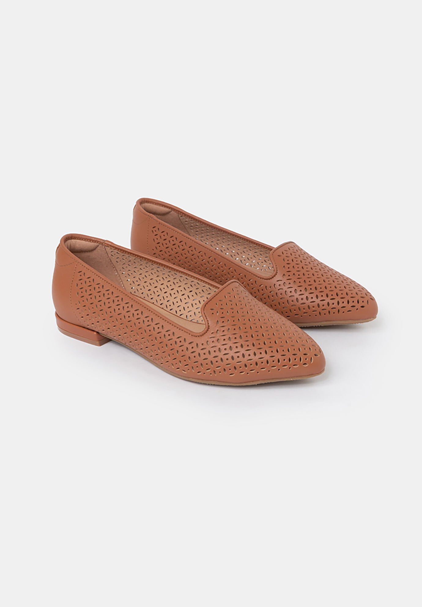 Madison Smoking Flats, Cognac / Burnt Orange, alternate image number 3