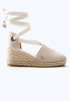Escala Canvas Espadrille Wedges