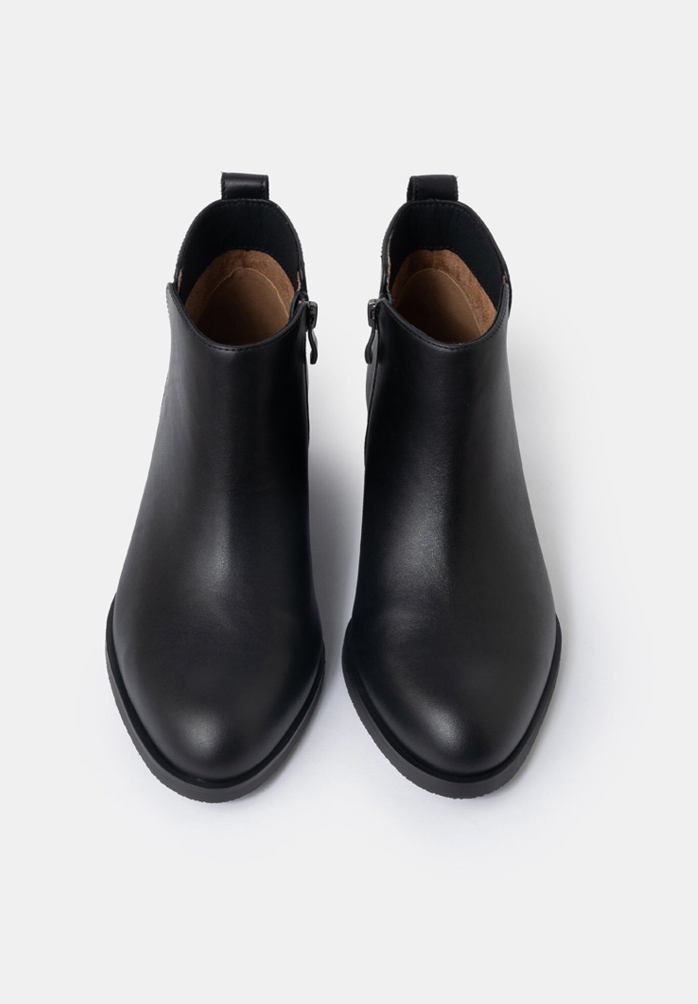 Metro Muse Everyday Zip Bootie, Black / Black, alternate image number 3