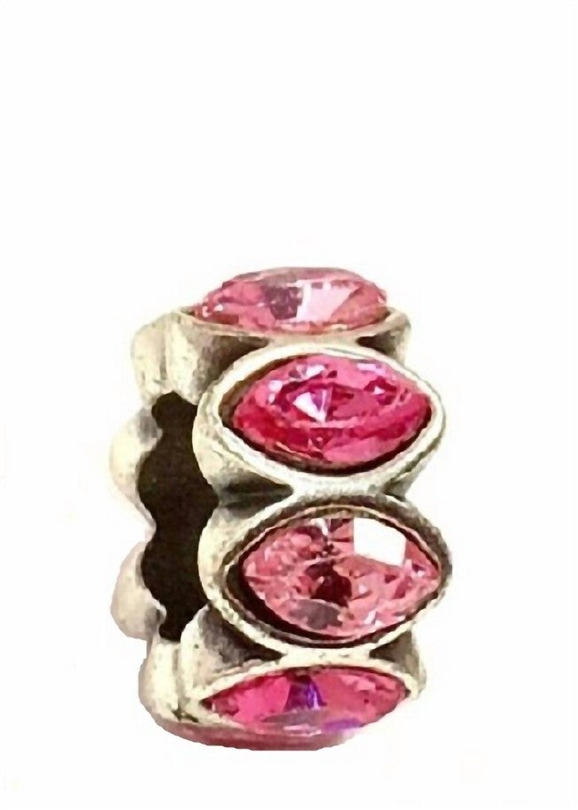 NAVETTE SPACER IN SILVER-PINK, SilverPink / Pink, hi-res image number null