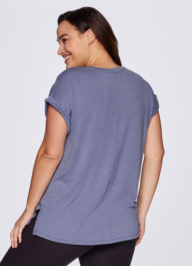 Plus Everyday V-Neck Tunic, , alternate image number 5