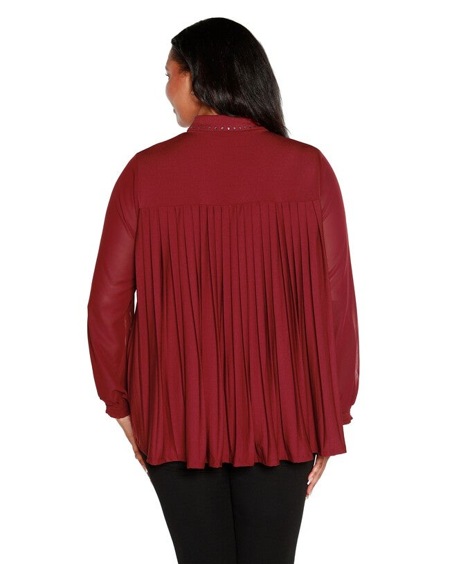 Plus Size Pointelle Button-Front Cardigan Sweater, Toasted Coconut / Beige, alternate image number null