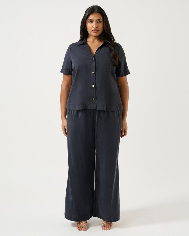 Dusky Dune Shirt, Midnight Navy / Navy, hi-res image number 0