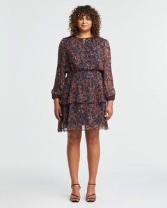 Rivington Floral Navy Mini Dress