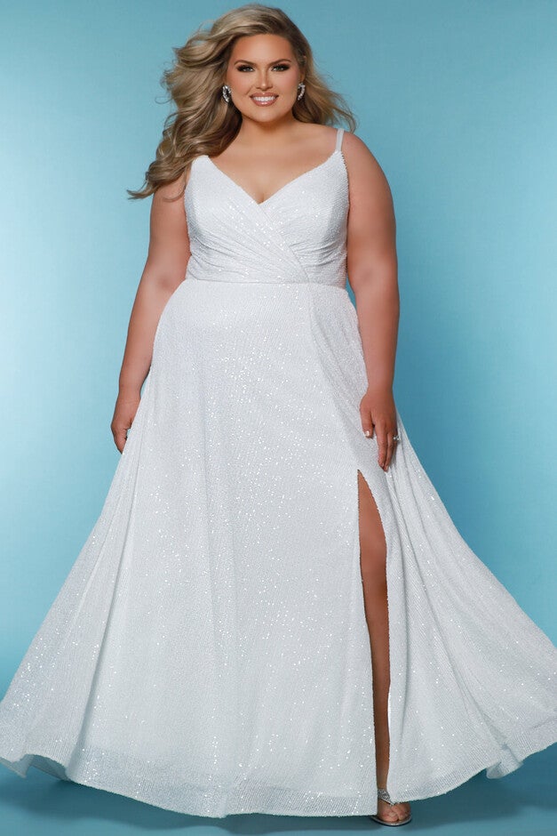 CALI BRIDAL DRESS, Ivory / Ivory, hi-res image number 0