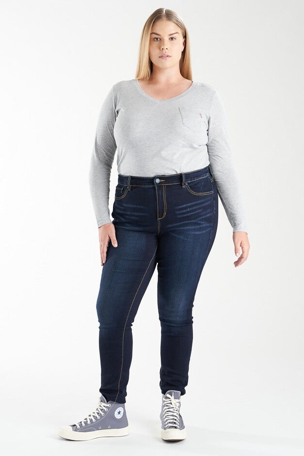 High Rise Skinny - Carolyn, CAROLYN / Dark Wash, hi-res image number 0