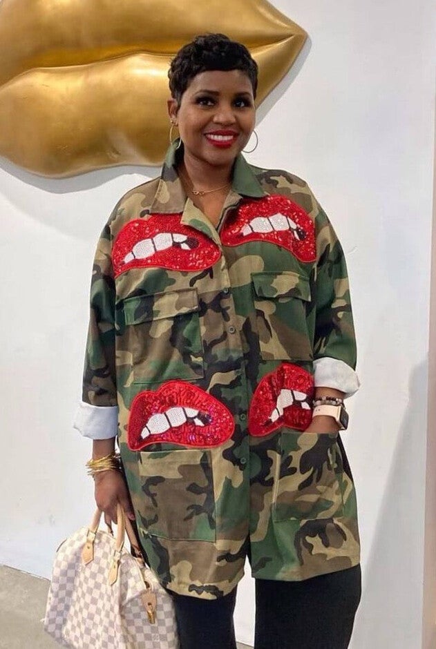 The Radar - Camo Jacket, Camouflage / Forest Green, alternate image number 2