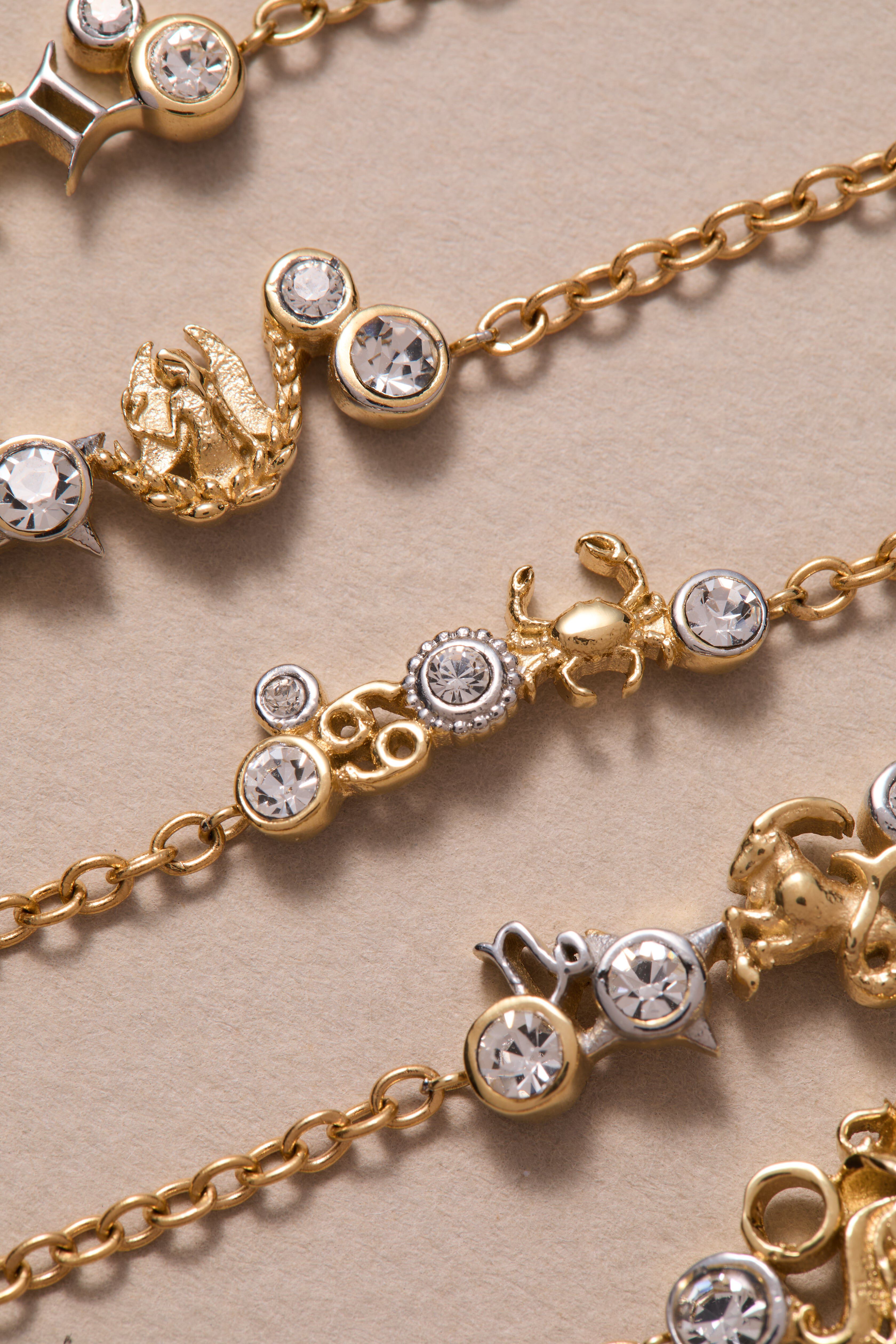 Virgo Symbol Inline Bracelet, Virgo / see-description, alternate image number 3