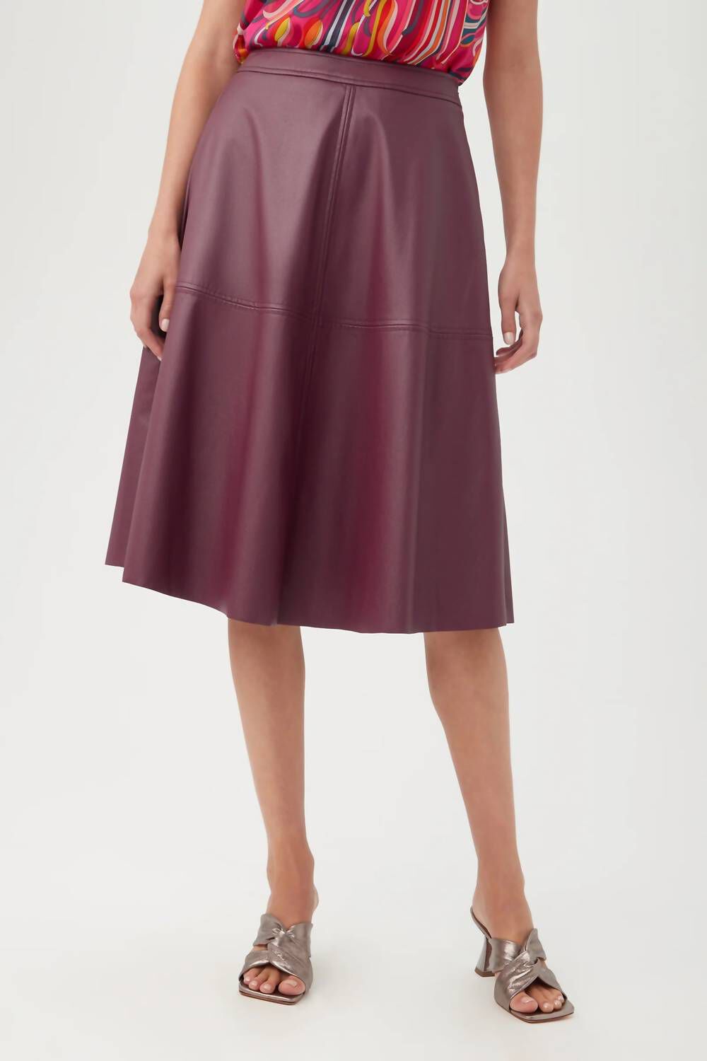 BEACHWOOD SKIRT IN FIG, Fig / Purple, hi-res image number 0