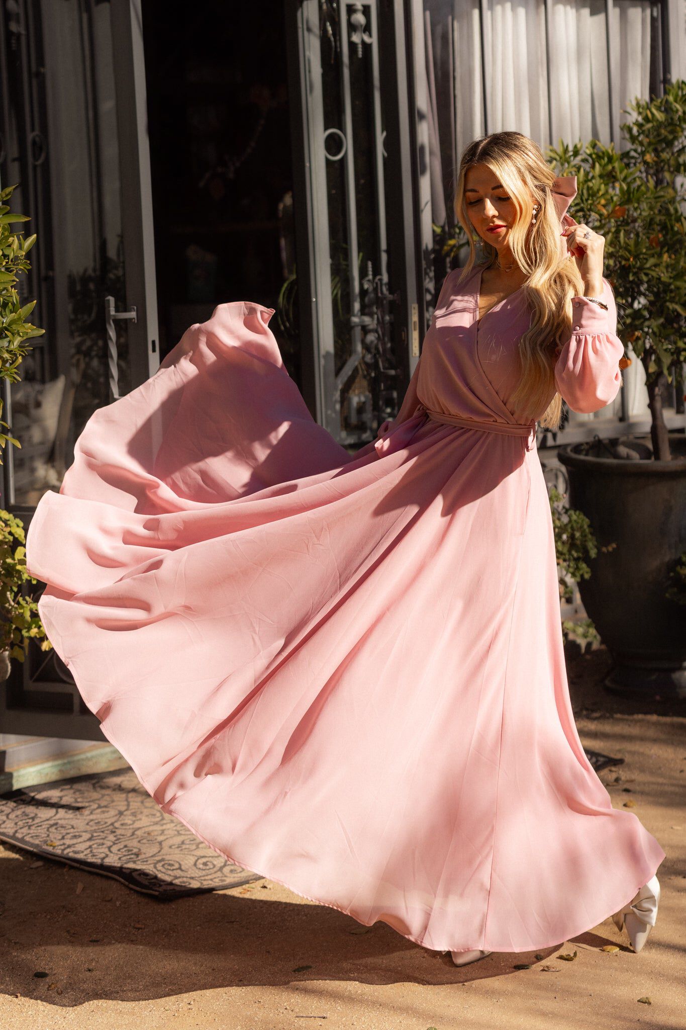Andie Dress, Blush / Pink, alternate image number 2