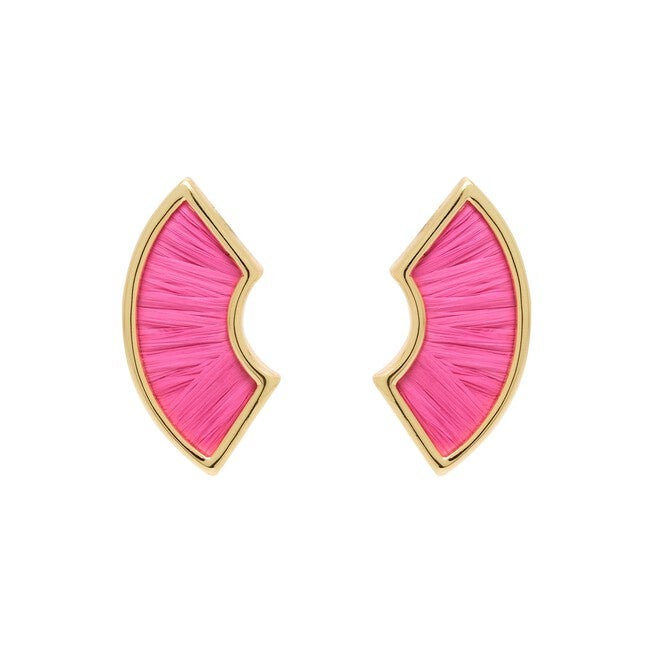 Mini Jane Earrings, MAGENTA / Pink, hi-res image number null