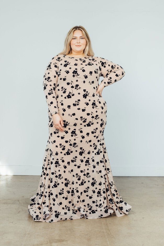 Virago Tall, Floral / Taupe, hi-res image number 0