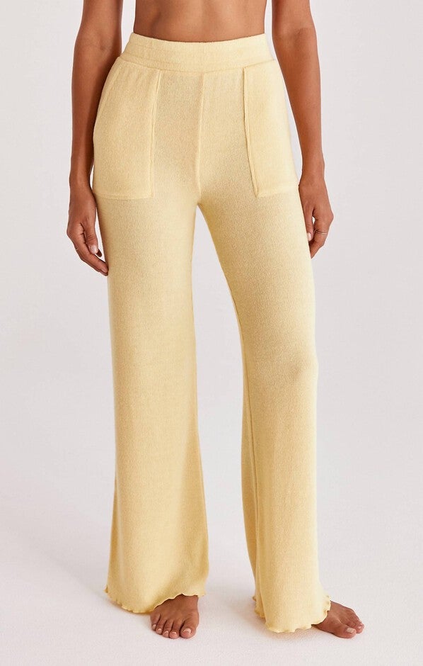 SEBRING TRIBLEND LOUNGE PANT IN PINEAPPLE SUNRISE, Pineapple Sunrise / Yellow, hi-res image number 0