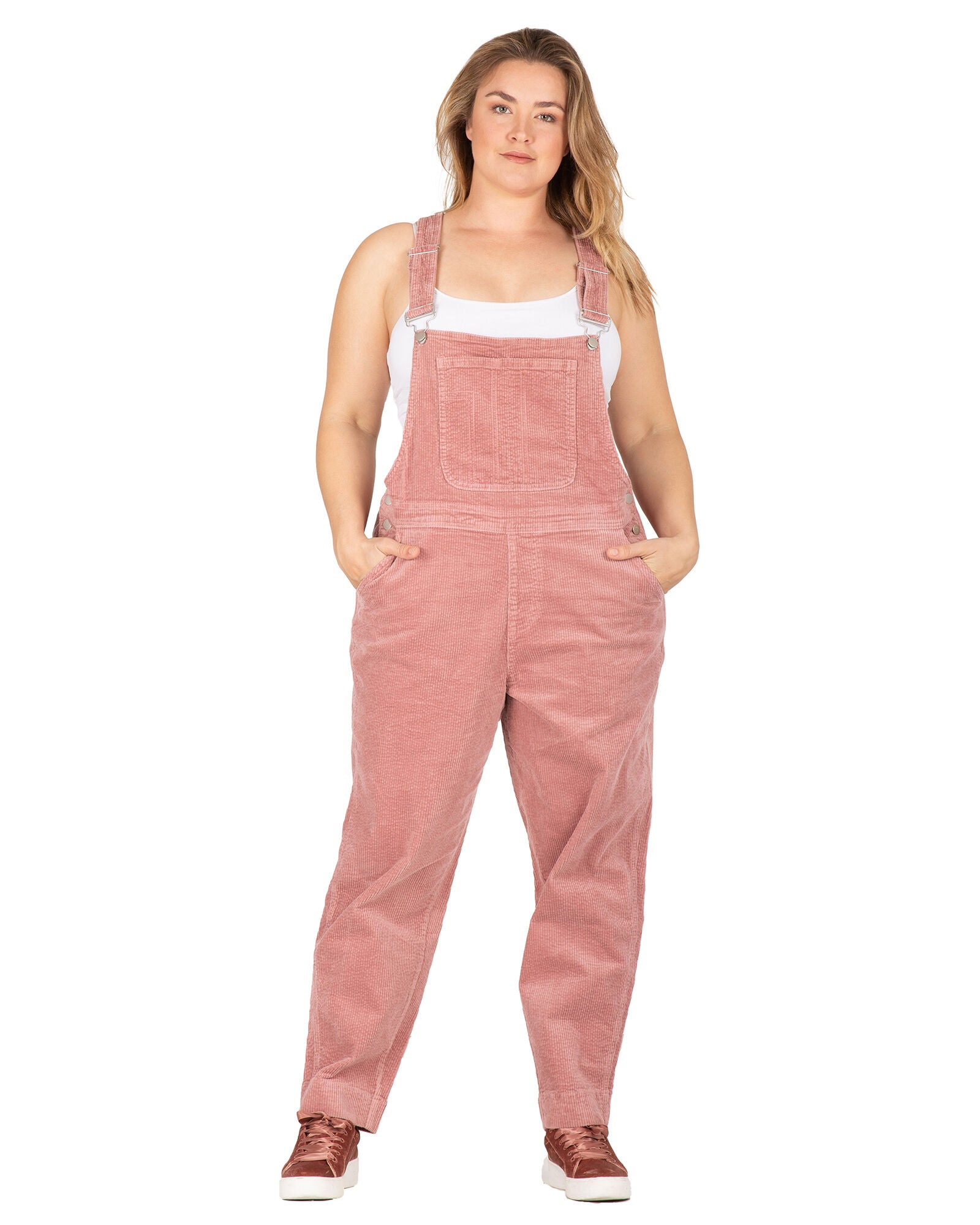 Harper Women&#39;s Corduroy Casual Overall, Mauve / Mauve, hi-res image number 0